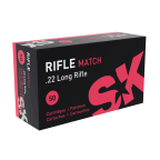 SK Rifle Match 22lr Ammo